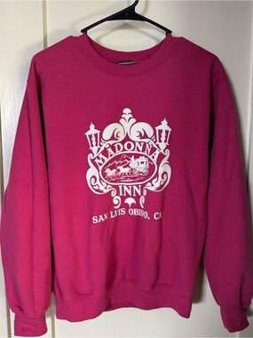 Hot Pink Madonna Inn Pullover Official Merch